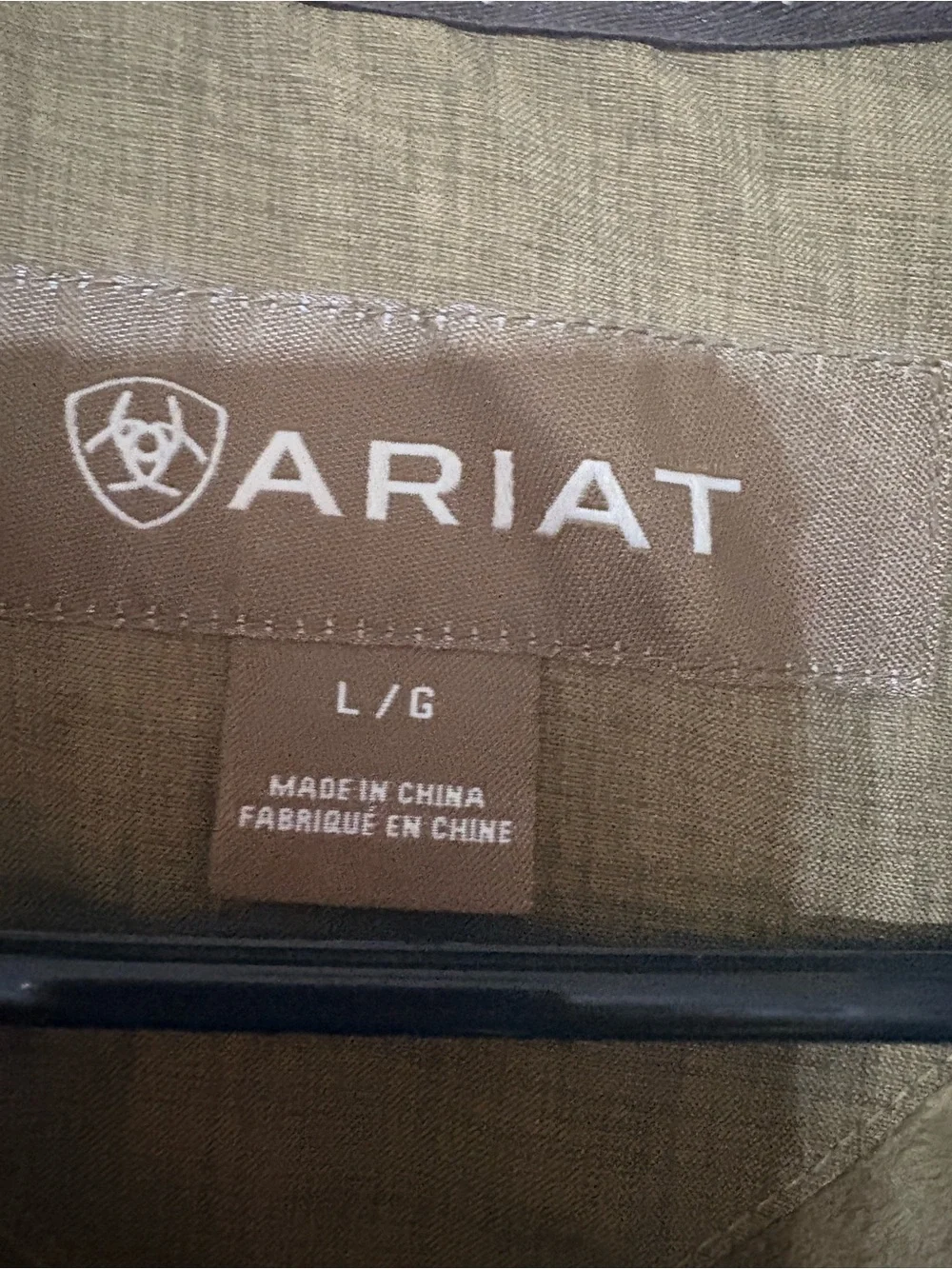 Ariat Men's Quilted Vest in Olive Brown